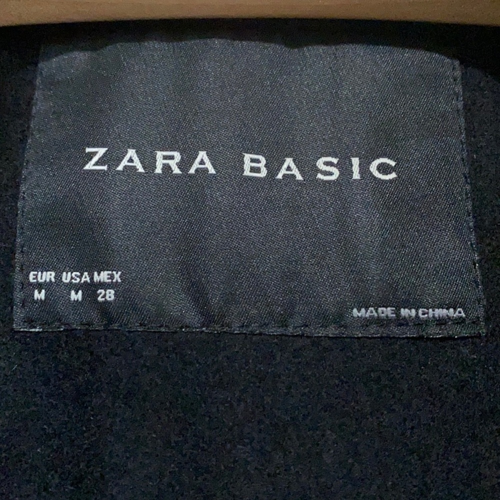 Black Zara Bomber Jacket - Picture 2 of 6